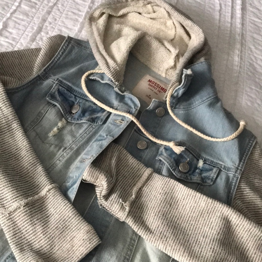 Mossimo Jean/sweatshirt jacket